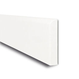 Profile protection Safety and marking wall protection wall protection 2060 mm x 200 mm x 20 mm Colour:  white.  L: 2060, W: 20, H: 200 (mm). Article code: 42.423.14.682