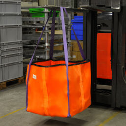 Big bag rack big-bag Hebesack 1000 kg.  L: 600, B: 600, H: 600 (mm). Artikelcode: 44-HZ10-60