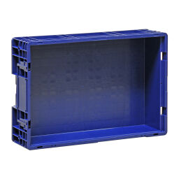 Stacking box plastic stackable klt all walls closed