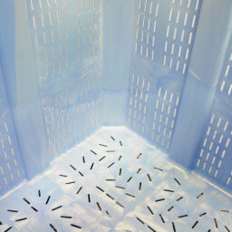 Stacking box plastic offers palletbox walls + floor perforated