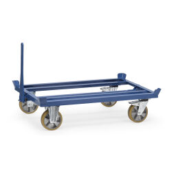 Pallet truck pallet carrier extendible