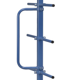 trolleys with carrier spars Warehouse trolley accessories push handle.  Article code: 854680