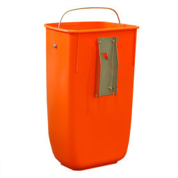 Waste bin Waste and cleaning plastic waste bin wall fixing Article arrangement:  New.  L: 300, W: 420, H: 630 (mm). Article code: 99-9384-E