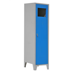 Excess stock locker cabinet 1 door (cylinder lock) used.  W: 400, D: 500, H: 1850 (mm). Article code: 99-9486GB