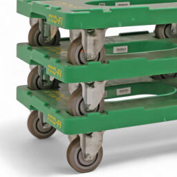 Gebrauchte Transportroller Kistenroller für Eurobehälter 600x400 mm geeignet