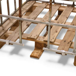 Gebruikte IBC Container IBC frame met houten pallet