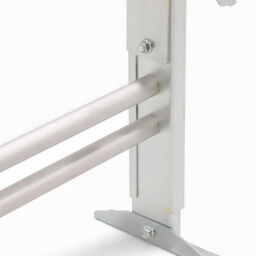 Convoyeur et rouleau acier accessoires hauteur ajustable du support 505 - 765 mm