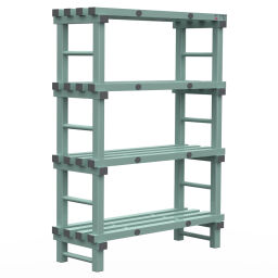 Kunststoffregale Eurostelle modular