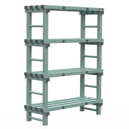 Kunststoffregale Eurostelle modular