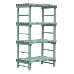 Rayonnage en plastique eurostelle modulaire