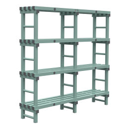 Kunststoffregale Eurostelle modular