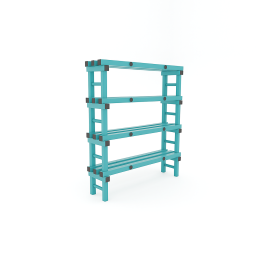 Kunststof stelling eurostelling modulair