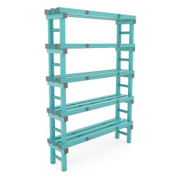 Kunststoffregale Eurostelle modular