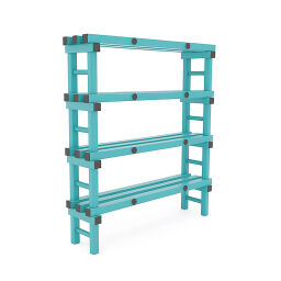 Kunststoffregale Eurostelle modular