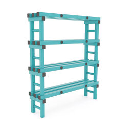 Rayonnage en plastique eurostelle modulaire