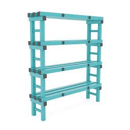 Plastic rack Euro rack modular