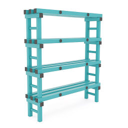 Rayonnage en plastique eurostelle modulaire