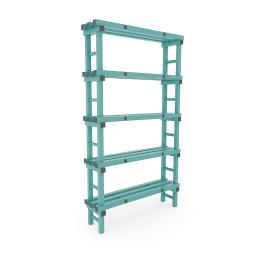 Plastic rack Euro rack modular