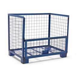 Used Mesh container fixed construction 1 flap at 1 long side
