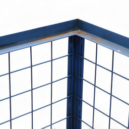 Used Mesh container fixed construction 1 flap at 1 long side