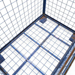 Used Mesh container fixed construction 1 flap at 1 long side