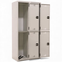 Armoire vestiaire 4 portes (cylindre) Occasion