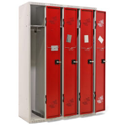 Armoire vestiaire 4 portes (cadenas) Occasion