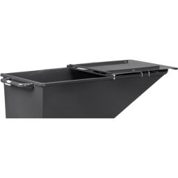 Accessoire bac basculant couvercle à charnière