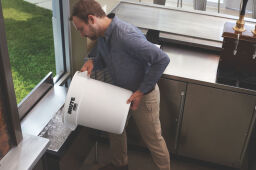 Waste bin plastic waste bin without lid