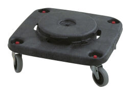 Waste bin accessories trolley