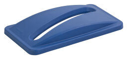 Waste sorting system accessories lid with insertion opening