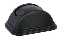 Waste bin accessories swing lid