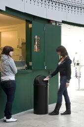 Waste bin plastic waste bin with lid