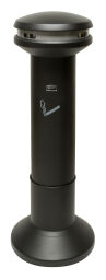 Cendrier et poubelle cendrier cendrier vertical sur pied