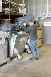 Waste bin plastic waste bin without lid