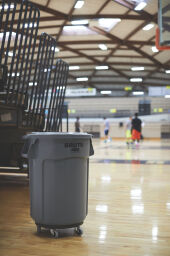Waste bin plastic waste bin without lid