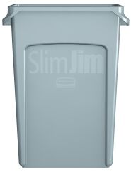 System zur Abfallsortierung Kunststoff Mülltonne Slim Jim mit Lüftung