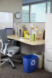 Waste bin plastic waste bin without lid