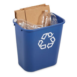 Waste bin plastic waste bin without lid
