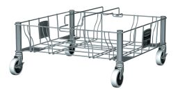 System zur Abfallsortierung Zubehör Trolley
