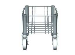System zur Abfallsortierung Zubehör Trolley