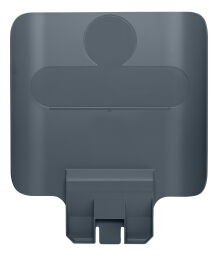 Waste sorting system accessories communication panel