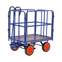 Gebrauchte Handwagen Handpritschenwagen Ladefläche aus wasserfestem Speerholz
