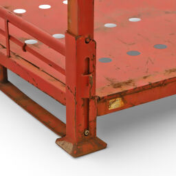 Used Tyre storage stackable and foldable vertical load