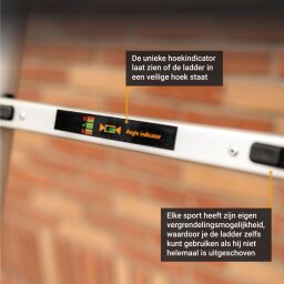 Telescopic ladder telescopic soft close