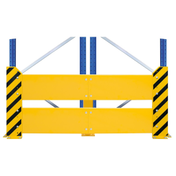 Sabot de protection rack protecteur d'échafaudage protection contre la collision