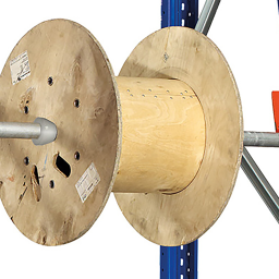 Rayonnages pour tourets rack de stockage pour enrouleurs section de construction