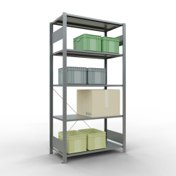 Static shelving rack 55 start section