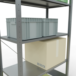 Static shelving rack 55 start section