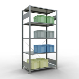 Static shelving rack 55 start section